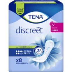TENA DISCREET EXTRA PLUS ASSORBENTI 8 PZ
