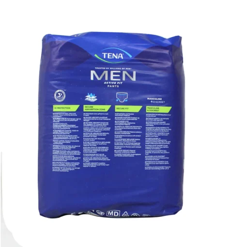 TENA MEN ACTIVE FIT PANTS PLUS MISURA S/M 9 PZ  SLIP ASSORBENTI MASCHILI DISPOSITIVO MEDICO CE CL1