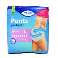 TENA PANTS MAXI LARGE 100-135 CM 8 PZ  UNISEX