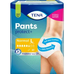TENA PANTS PROTECT+ NORMAL MISURA L 7 PZ UNISEX DISPOSITIVO MEDICO CE CLASSE 1