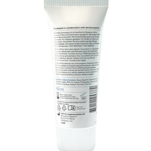 TEPE DENTIFRICIO DAILY BABY TOOTHPASTE 50 ML