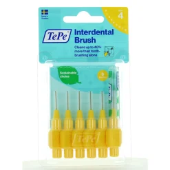 TEPE SCOVOLINO GIALLO 0,7mm BLISTER 6 PZ