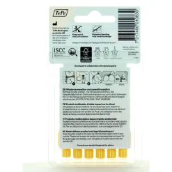 TEPE SCOVOLINO GIALLO 0,7mm BLISTER 6 PZ