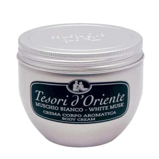 TESORI D'ORIENTE CREMA CORPO MUSCHIO BIANCO VASO 300 ML