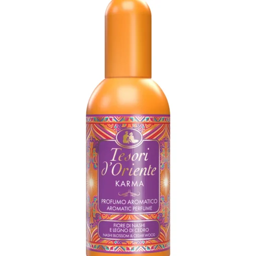 TESORI D'ORIENTE PROFUMO AROMATICO KARMA FIORE DI NASHI E LEGNO DI CEDRO 100 ML