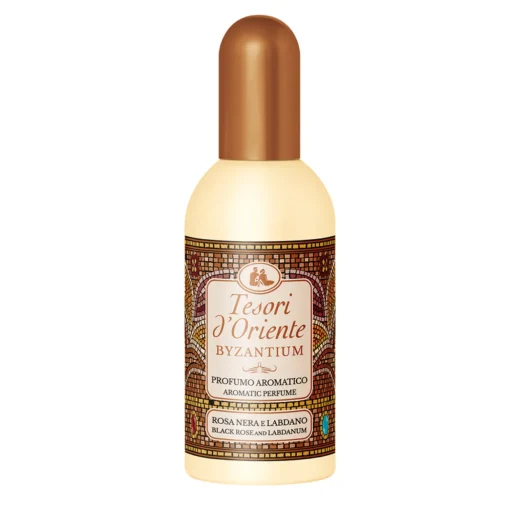 TESORI D'ORIENTE PROFUMO AROMATICO DEODORANTE BYZANTIUM ROSA NERA E LABDANO 100 ML