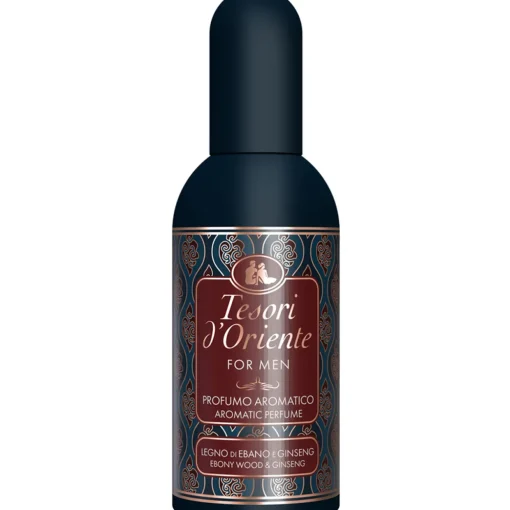 TESORI D'ORIENTE PROFUMO AROMATICO FOR MEN LEGNO DI EBANO e GINSENG 100 ML