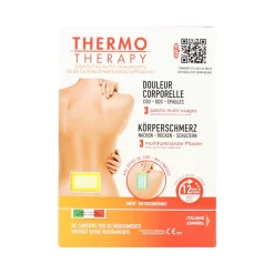 THERMO THERAPY 3 CEROTTI ADESIVI DOLORE CORPO  - COLLO - SCHIENA - SPALLE