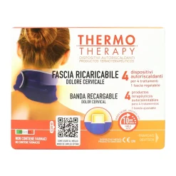 THERMO THERAPY FASCIA DOLORE CERVICALE + 4 DISPOSITIVI AUTORISCALADANTI PER 4 TRATTAMENTI