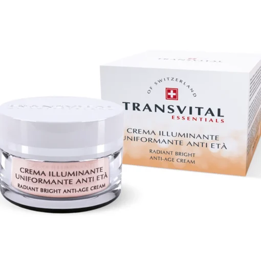TRANSVITAL ESSENTIALS CREMA ILLUMINANTE UNIFORMANTE ANTI ETÀ 50 ML