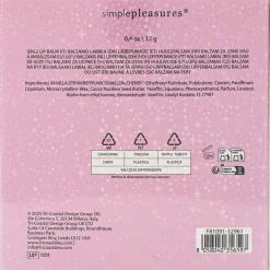 TRI COASTAL SET 4 LIP BALM COLLECTION FRAGRANZE MISTE