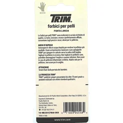 TRIM FORBICE PELLI PUNTA LANCIA 3,5"10-4 BI