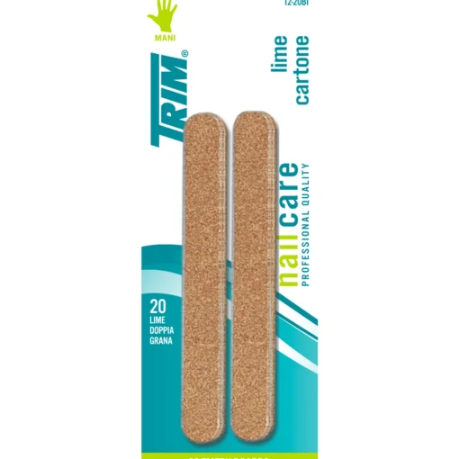 TRIM LIMA CARTONE 12 CM.20 PZ.12-20 BI