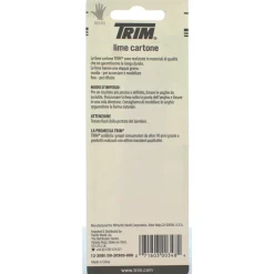 TRIM LIMA CARTONE 12 CM.20 PZ.12-20 BI