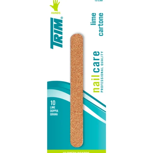 TRIM LIMA CARTONE CM.12 10 PZ.12-25 BI