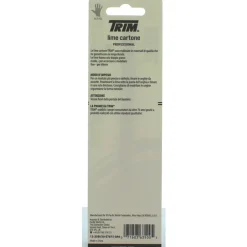 TRIM LIMA CARTONE CM.17 7 PZ.12-35 BI