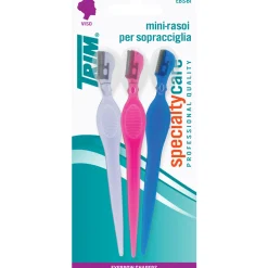 TRIM MINI RASOIO PER SOPRACCIGLIA 3 PZ