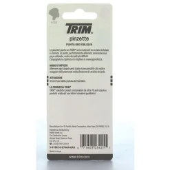 TRIM PINZETTA CROMATA 3,5"PUNTA ORO OBLIQUA 5-91 BI
