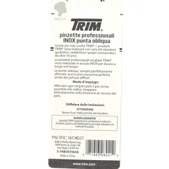 TRIM PINZETTA INOX SMALTATA ROSA 5-74 BI