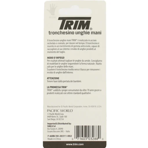 TRIM TRONCHESINO UNCHIE MANI CON RACCOGLITORE 7-60 BI