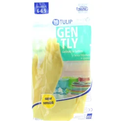 TULIP GENTLY GUANTI SATINATI IN LATTICE SENZA FELPATURA E IGIENICI 1 PAIO MISURA 6-6,5