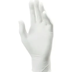 TULIP SUPERFLEX GUANTI IN VINILE ELASTICIZZATO BIANCO MONOUSO SENZA POLVERE 100 PEZZI MISURA 7-7,5