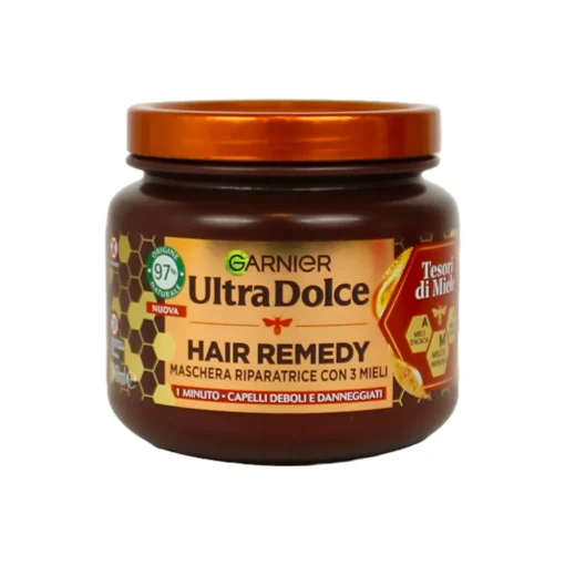 ULTRA DOLCE HAIR REMEDY MASCHERA RICOSTITUENTE CAPELLI DANNEGGIATI 340 ML TESORI DI MIELE