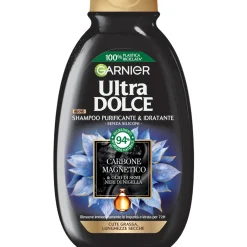 ULTRA DOLCE SHAMPOO PURIFICANTE IDRATANTE AL CARBONE MAGNETICO E OLIO DI SEMI NERI DI NIGELLA