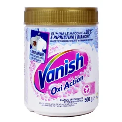 VANISH SMACCHIATORE OXI ACTION POLVERE BIANCO SPLENDENTE 500 GRAMMI