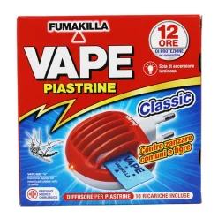 VAPE INSETTICIDA ELETTRODIFFUSORE + 10 PIASTRINE
