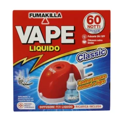 VAPE MAGIC INSETTICIDA ELETTROEMANATORE + RICARICA LIQUIDA 480 ORE