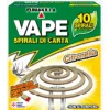 VAPE SPIRALI DI CARTA CITRONELLA 10 PEZZI