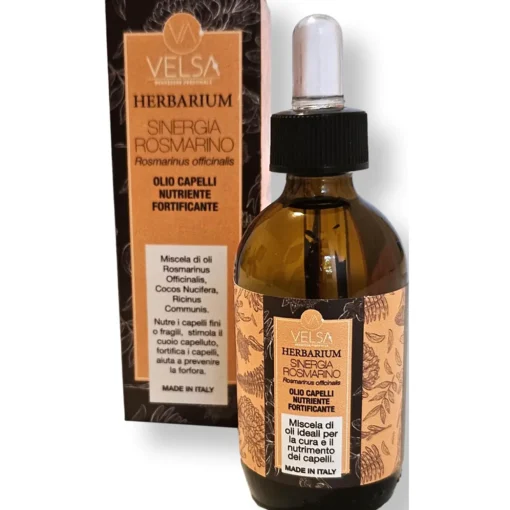 VELSA HERBARIUM SINERGIA ROSMARINO OLIO CAPELLI NUTRIENTE FORTIFICANTE 50 ML