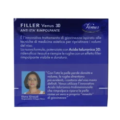 VENUS CREMA FILLER ANTIETA' 3D RIMPOLPANTE QUOTIDIANO 50 ML