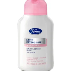 VENUS LATTE DETERGENTE ADDOLCENTE VISO E OCCHI PELLI SECCHE E SENSIBILI 200 ML