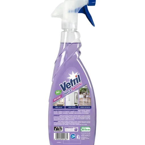 VETRIL VETRI & SPECCHI ANTI ALONI TRIGGER 650 ML