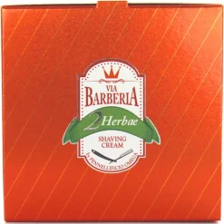 VIA BARBERIA 2 HERBAE SHAVING CREAM 125 grammi OMEGA