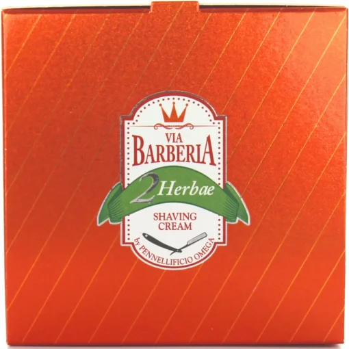 VIA BARBERIA 2 HERBAE SHAVING CREAM 125 grammi OMEGA
