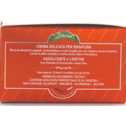 VIA BARBERIA 2 HERBAE SHAVING CREAM 125 grammi OMEGA