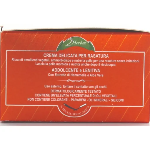 VIA BARBERIA 2 HERBAE SHAVING CREAM 125 grammi OMEGA