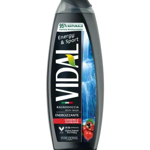 VIDAL BAGNO SCHIUMA 500 ML ENERGY & SPORT