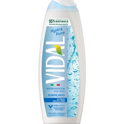 VIDAL BAGNO SCHIUMA 500 ML HYDRA PURE