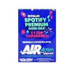 VIGORSOL AIR ACTION SENZA ZUCCHERO 2 ASTUCCI + CONCORSO