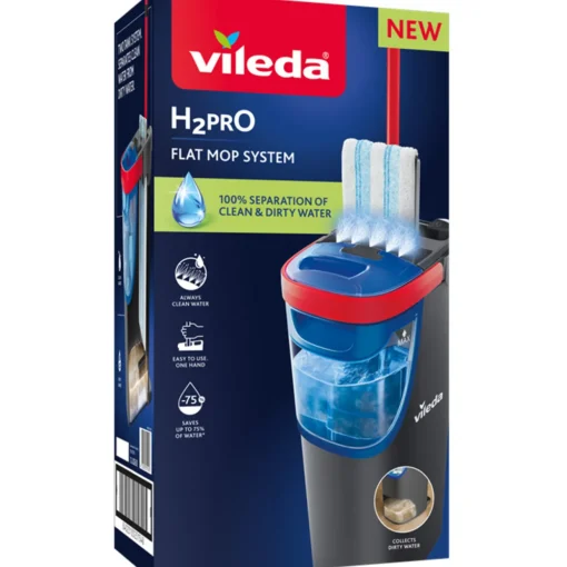 VILEDA H2PRO FLAT MOP SYSTEM COMPLETE