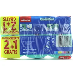 VILEDA ONDATTIVA MILLEUSI 2+1PZ