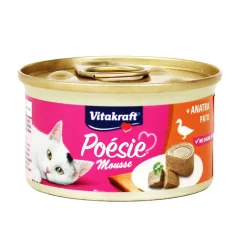 VITAKRAFT CAT POESIE MOUSSE ANATRA LATTINA 85 grammi