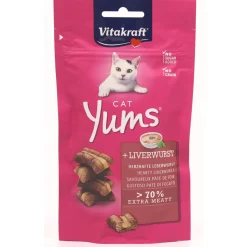 VITAKRAFT CAT YUMS MORBIDI COROCCANTINI CON PATE' FEGATO BUSTA 40 grammi