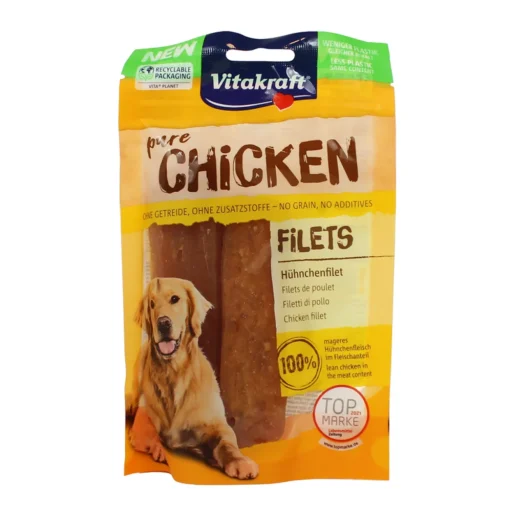 VITAKRAFT CHICKEN FILETTI POLLO PER CANE 80 GRAMMI