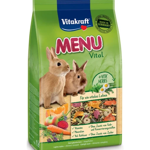 VITAKRAFT MENU VITAL PER CONIGLI SACCO 1 KG