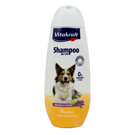 VITAKRAFT SHAMPOO NEUTRO PER CANI PROFUMO DI LAVANDA 250 ML